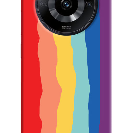 Rainbow Realme Narzo 60 5G Hard Case Back Cover by Casekaro