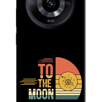 To the Moon Realme Narzo 60 5G Hard Case Back Cover by Casekaro
