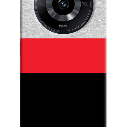 Tri Color Pattern Realme Narzo 60 5G Hard Case Back Cover by Casekaro