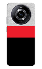 Tri Color Pattern Realme Narzo 60 5G Hard Case Back Cover by Casekaro
