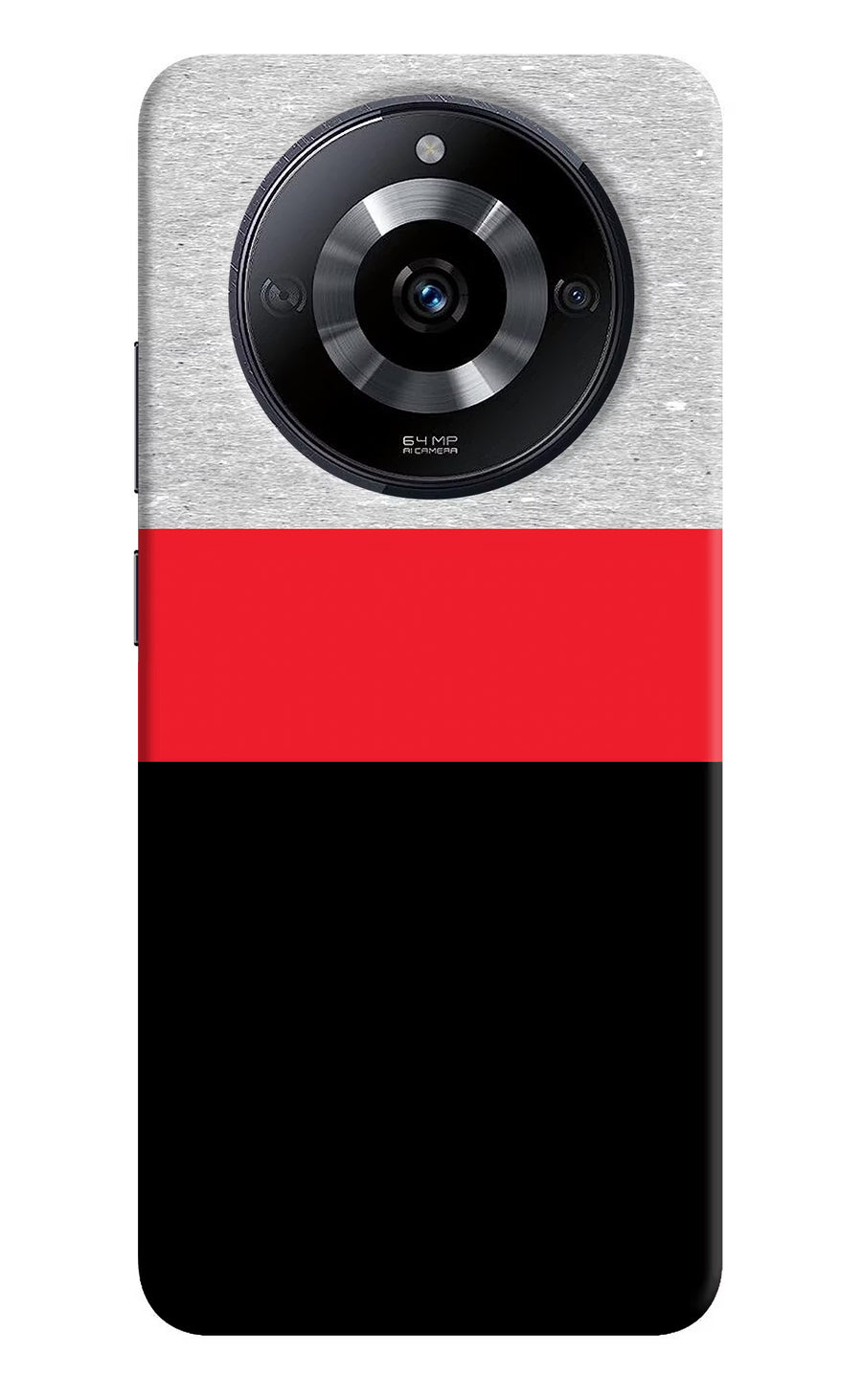 Tri Color Pattern Realme Narzo 60 5G Back Cover, Hard case