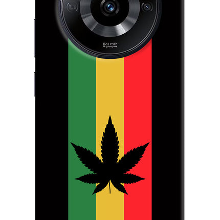 Weed Flag Realme Narzo 60 5G Hard Case Back Cover by Casekaro