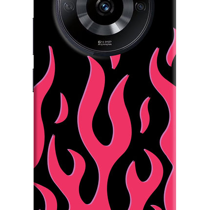 Fire Flames Realme Narzo 60 5G Hard Case Back Cover by Casekaro