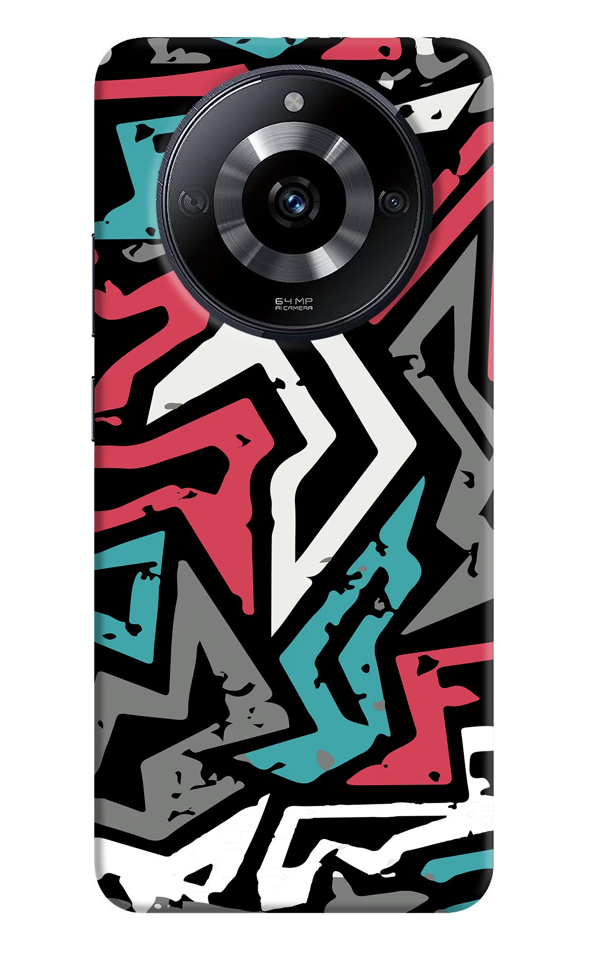 Geometric Graffiti Realme Narzo 60 5G Back Cover