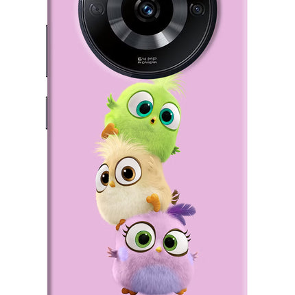 Cute Little Birds Realme Narzo 60 5G Hard Case Back Cover by Casekaro