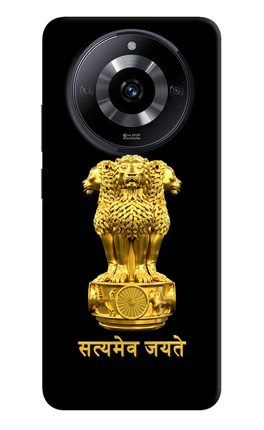 Satyamev Jayate Golden Realme Narzo 60 5G Hard Case Back Cover by Casekaro