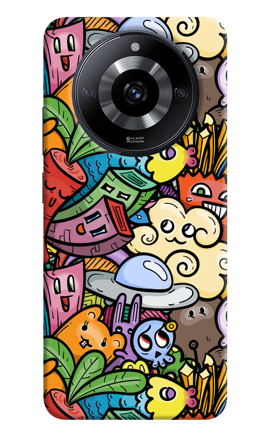 Veggie Doodle Realme Narzo 60 5G Hard Case Back Cover by Casekaro