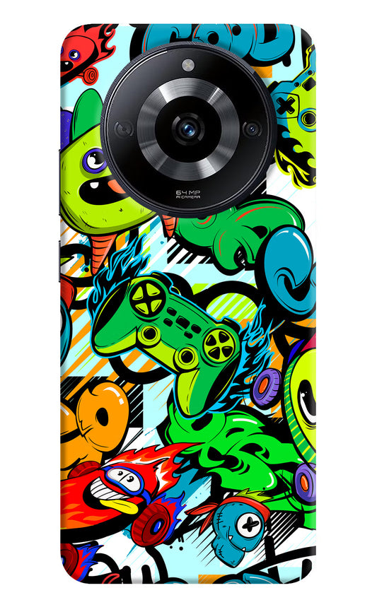 Game Doodle Realme Narzo 60 5G Hard Case Back Cover by Casekaro