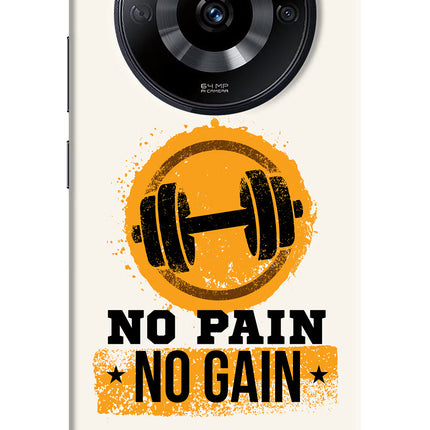 No Pain No Gain Realme Narzo 60 5G Hard Case Back Cover by Casekaro