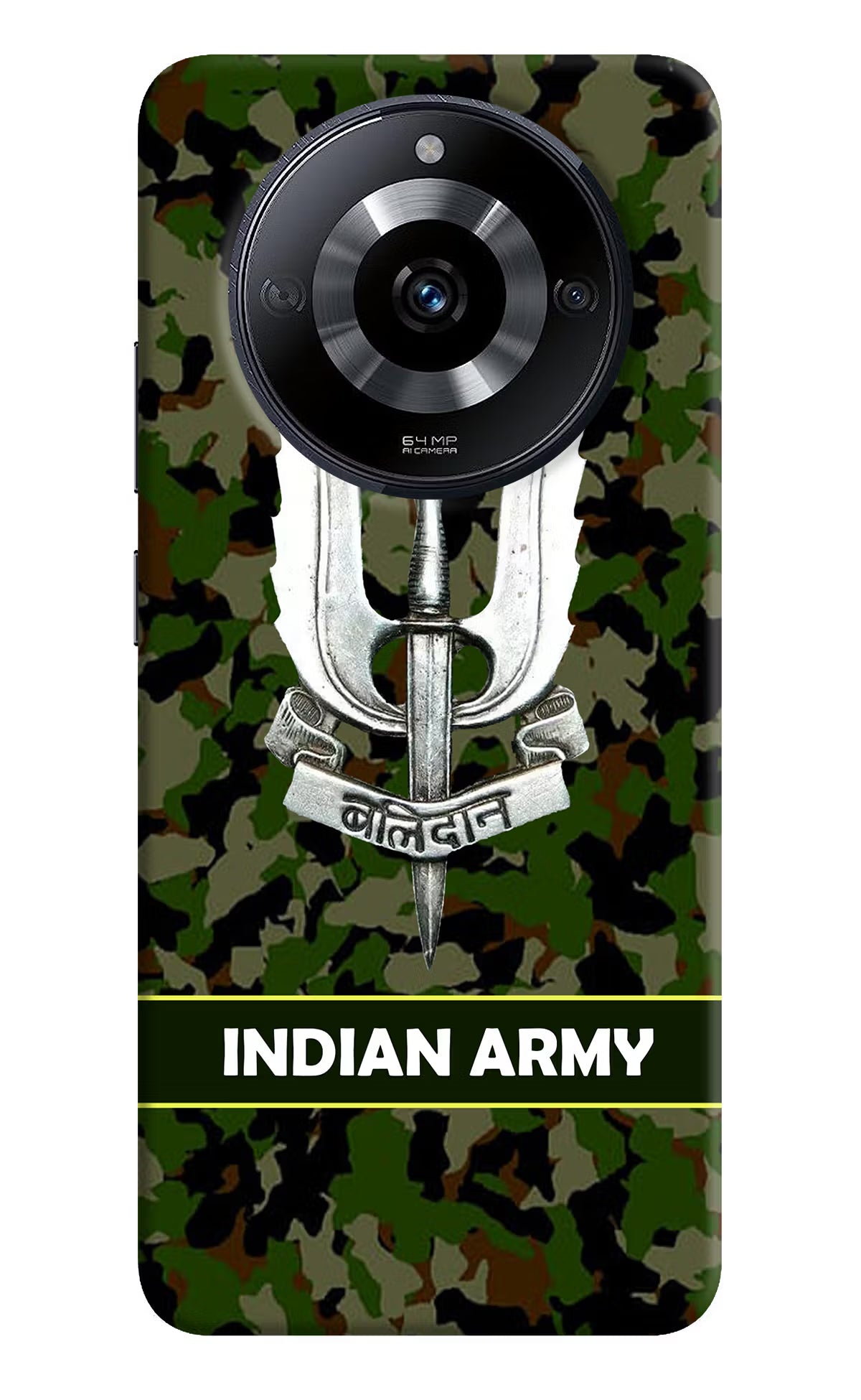 Balidan Indian Logo Realme Narzo 60 5G Back Cover