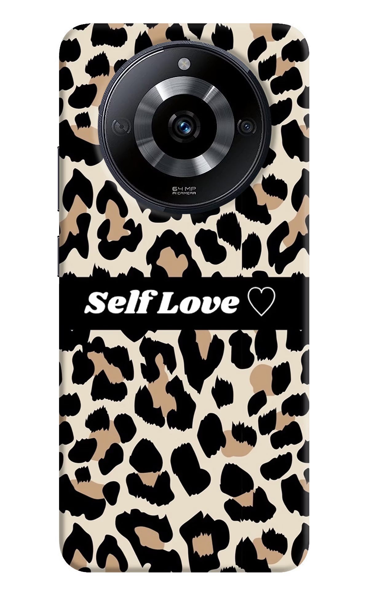Leopard Print Self Love Realme Narzo 60 5G Back Cover