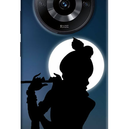 Shri Krishna Silhouette Realme Narzo 60 5G Hard Case Back Cover by Casekaro