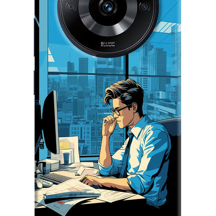 Focused Hustler (AI Generated) Realme Narzo 60 5G Hard Case Back Cover by Casekaro