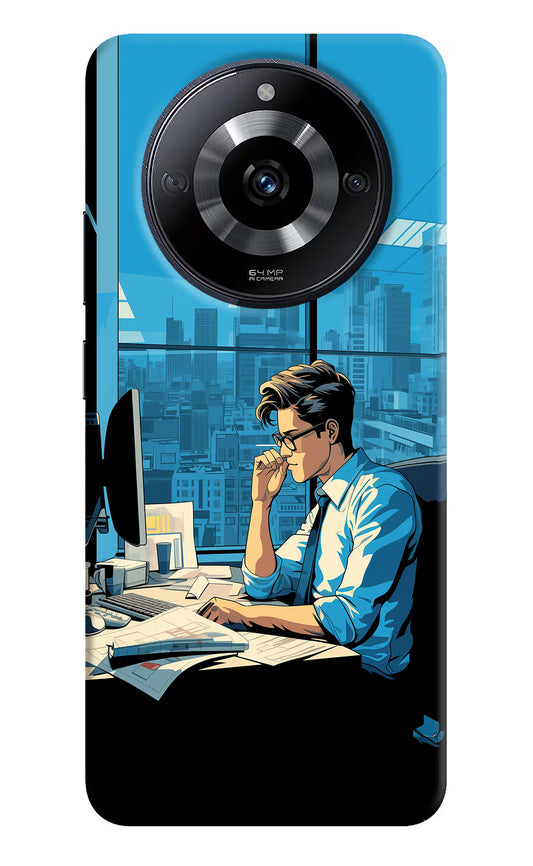 Focused Hustler (AI Generated) Realme Narzo 60 5G Hard Case Back Cover by Casekaro