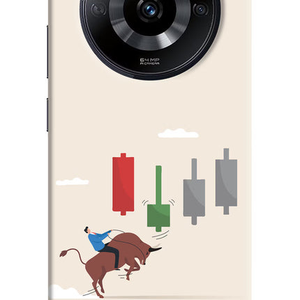 Bull Trading Momentum Realme Narzo 60 5G Hard Case Back Cover by Casekaro