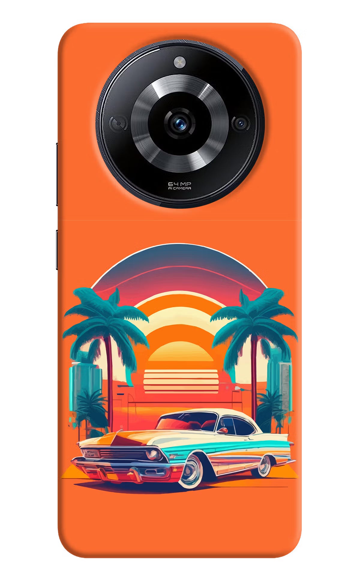 Palm Drive 80s Realme Narzo 60 5G Back Cover