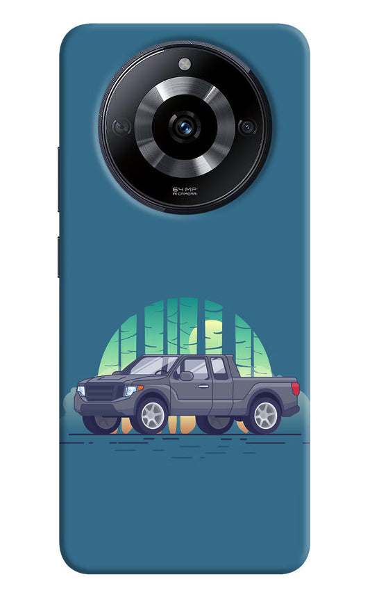 Retro Garage Vibe Realme Narzo 60 5G Hard Case Back Cover by Casekaro