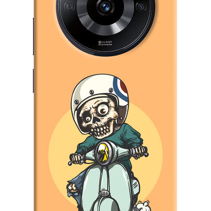 Undead Biker Realme Narzo 60 5G Hard Case Back Cover by Casekaro