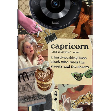 Capricorn Zodiac Realme Narzo 60 5G Hard Case Back Cover by Casekaro