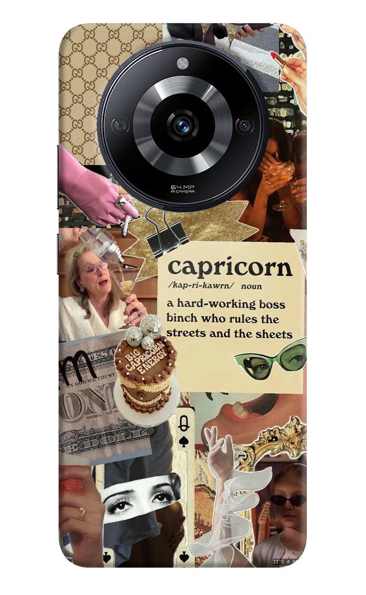Capricorn Zodiac Realme Narzo 60 5G Back Cover