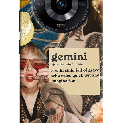 Gemini Zodiac Realme Narzo 60 5G Hard Case Back Cover by Casekaro