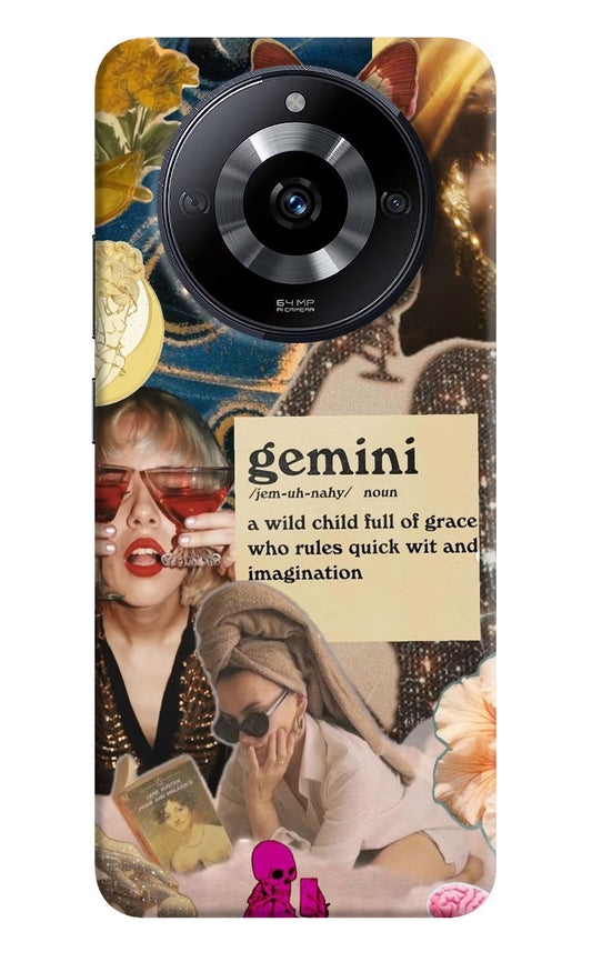 Gemini Zodiac Realme Narzo 60 5G Hard Case Back Cover by Casekaro