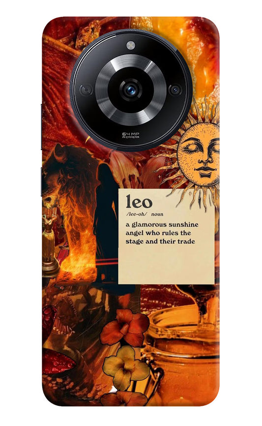Leo Zodiac Realme Narzo 60 5G Hard Case Back Cover by Casekaro