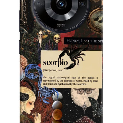 Scorpio Zodiac Realme Narzo 60 5G Hard Case Back Cover by Casekaro
