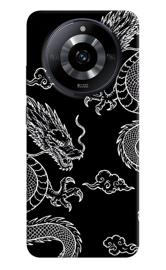 Twin Dragons Realme Narzo 60 5G Hard Case Back Cover by Casekaro