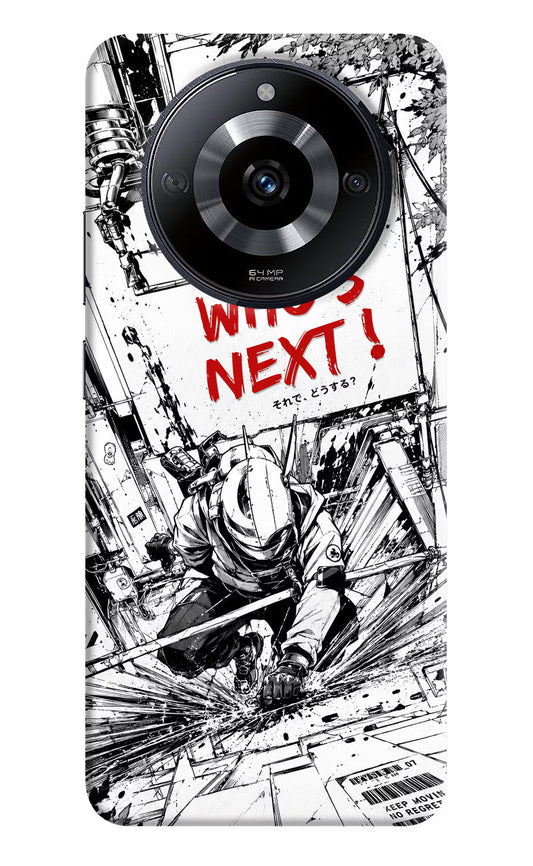 Who's Next Realme Narzo 60 5G Hard Case Back Cover by Casekaro