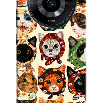 Cool Cat Realme Narzo 60 5G Hard Case Back Cover by Casekaro