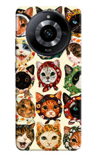 Cool Cat Realme Narzo 60 5G Hard Case Back Cover by Casekaro