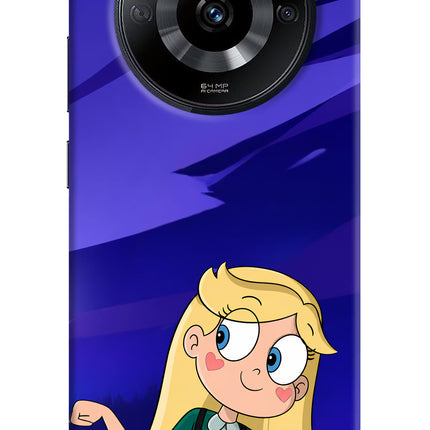 Star Glow Realme Narzo 60 5G Hard Case Back Cover by Casekaro