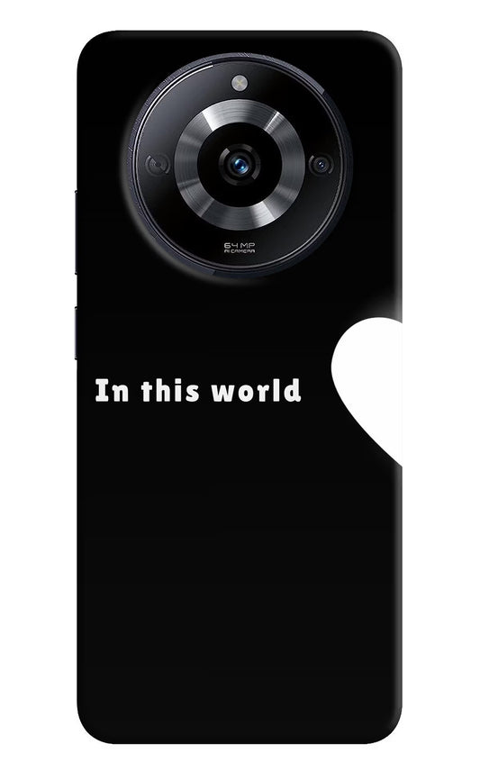 This World Realme Narzo 60 5G Hard Case Back Cover by Casekaro