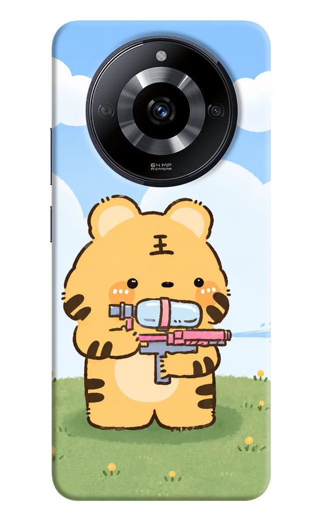 Tiger Treat Realme Narzo 60 5G Hard Case Back Cover by Casekaro