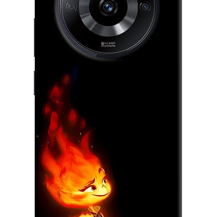 Ember Flame Realme Narzo 60 5G Hard Case Back Cover by Casekaro