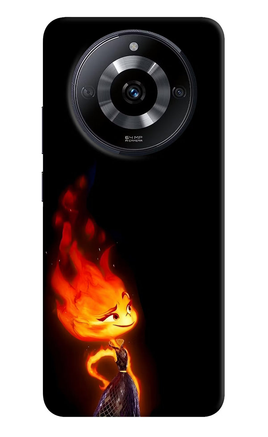 Ember Flame Realme Narzo 60 5G Back Cover, Hard case
