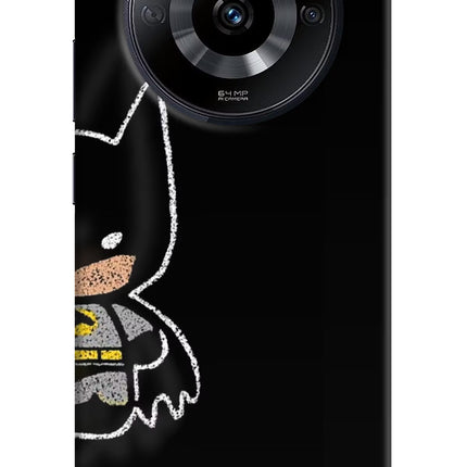 Bat Kitty Realme Narzo 60 5G Hard Case Back Cover by Casekaro