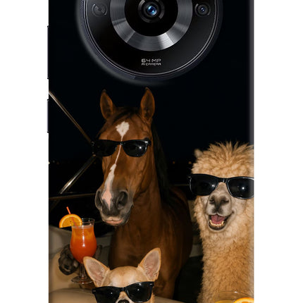 Party Squad Realme Narzo 60 5G Hard Case Back Cover by Casekaro