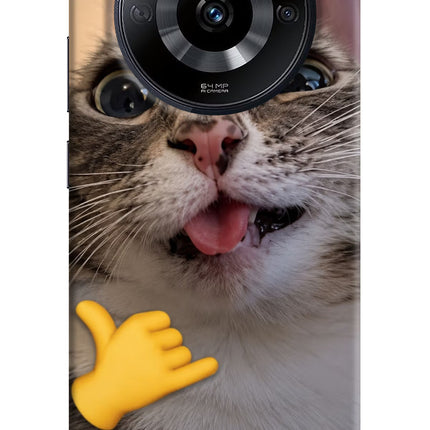 Silly Cat Call Realme Narzo 60 5G Hard Case Back Cover by Casekaro