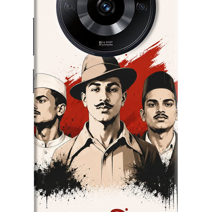 Bhagat Singh Trio Realme Narzo 60 5G Hard Case Back Cover by Casekaro