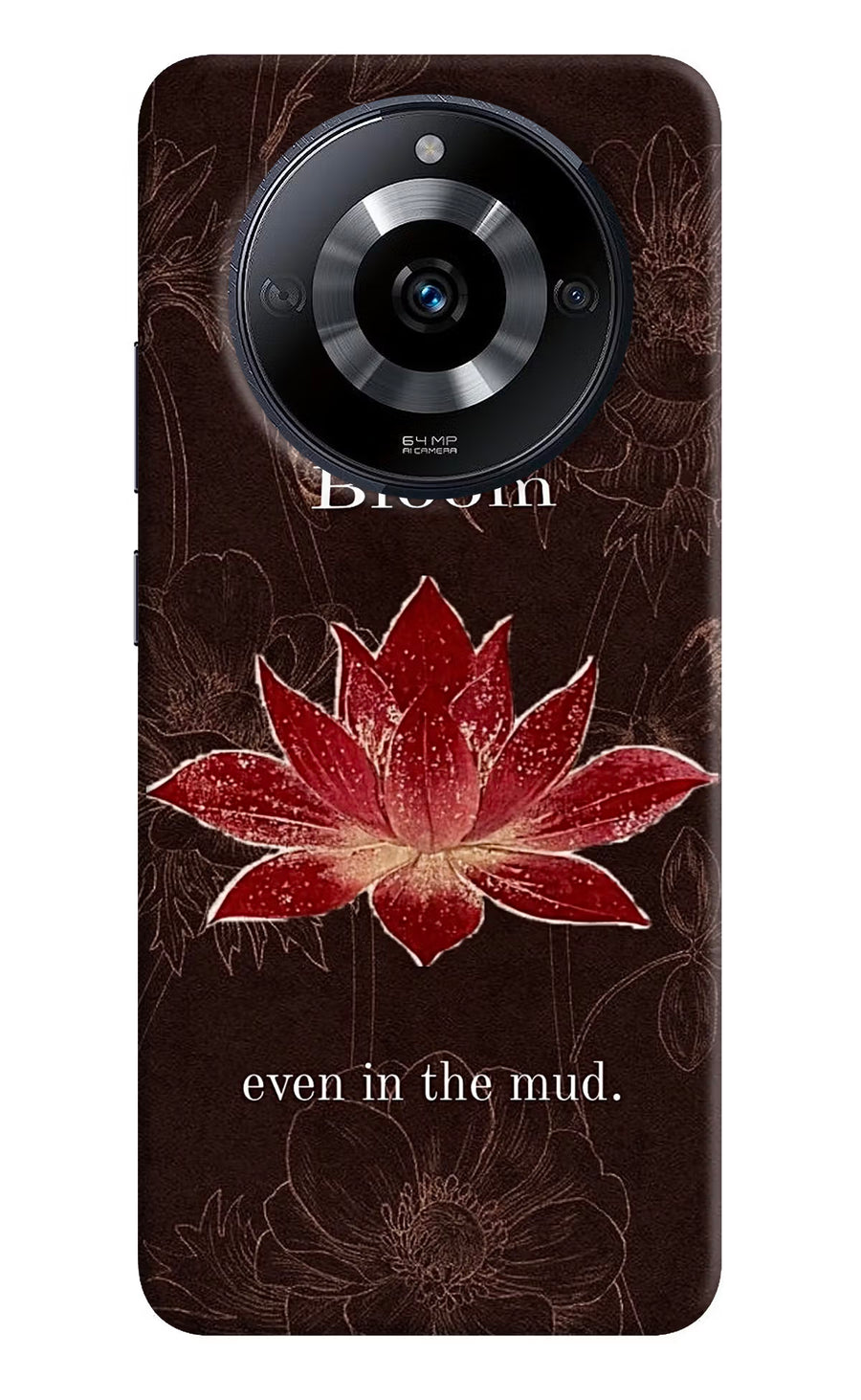 Bloom Realme Narzo 60 5G Back Cover, Hard case