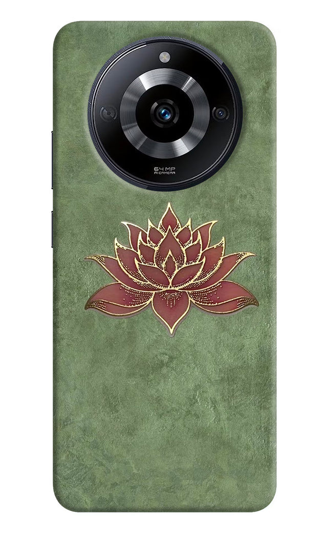 Lotus Grace Realme Narzo 60 5G Hard Case Back Cover by Casekaro