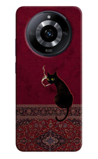 Midnight Cat Realme Narzo 60 5G Hard Case Back Cover by Casekaro