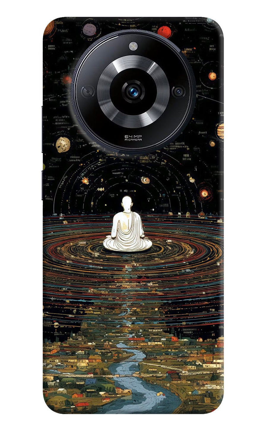 Space Monk Realme Narzo 60 5G Back Cover, Hard case