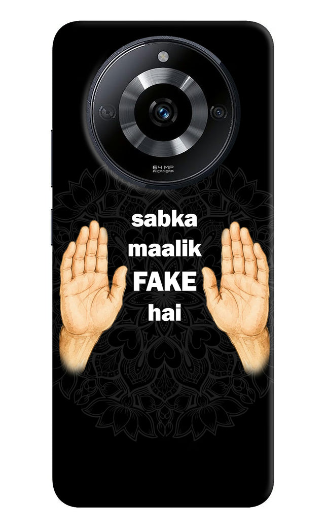 Sabka Malik Fake Realme Narzo 60 5G Hard Case Back Cover by Casekaro