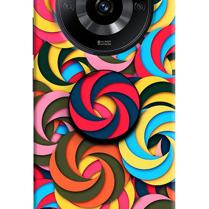 Spiral Pattern Realme Narzo 60 5G Pop Case by Casekaro