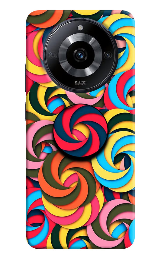 Spiral Pattern Realme Narzo 60 5G Pop Case