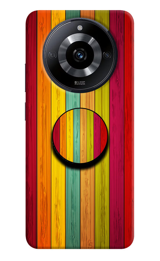 Multicolor Wooden Realme Narzo 60 5G Pop Case