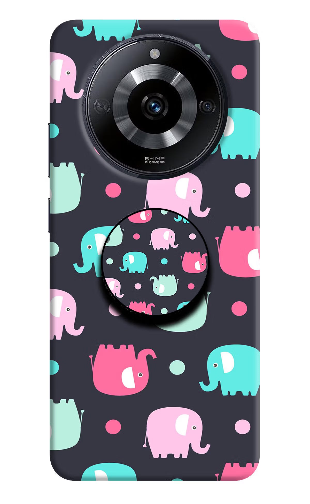 Baby Elephants Realme Narzo 60 5G Pop Case